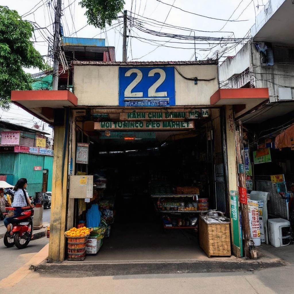 Dia chi chinh xac Chợ Thoi Tu 22 Trinh Thi Mieng Hoc Mon TP HCM